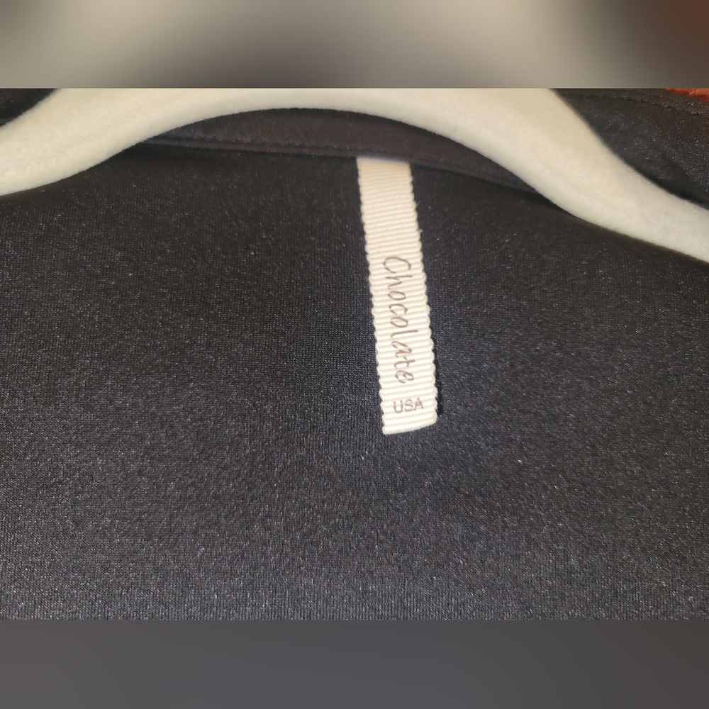 Chocolate USA Black Puffy Sleeve Blazer - Picture 3 of 9